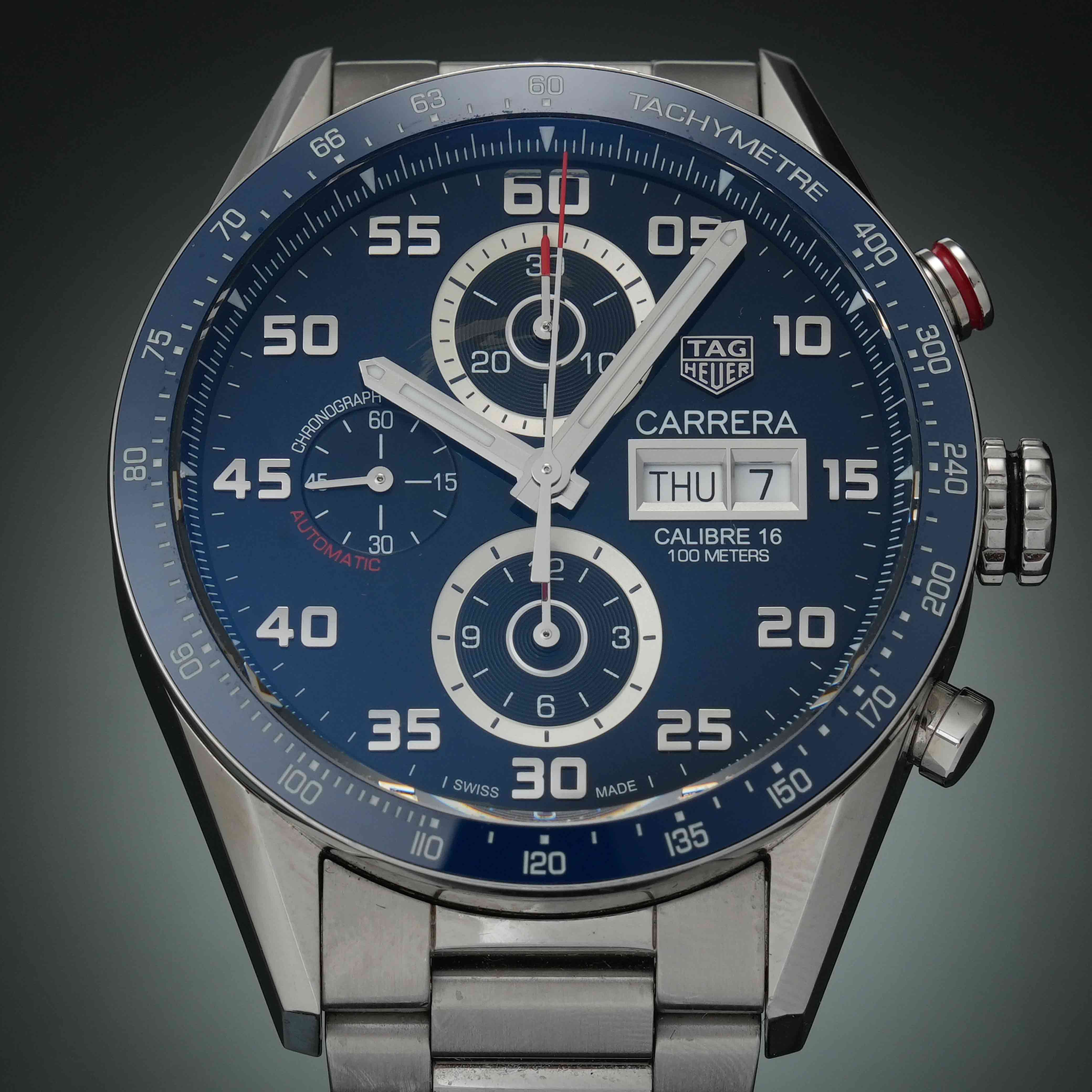 TAG Heuer(USED)태그호이어 까레라 데이데이트 CV2A1V